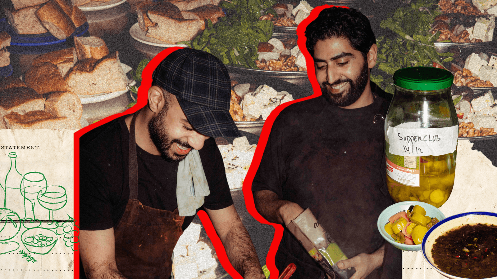 Meet the Couple Behind London’s Hottest Iraqi-Iranian Fusion Supper Club: Logma