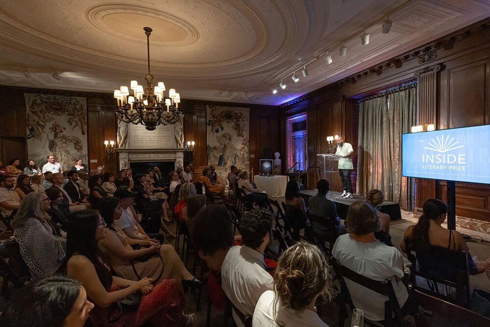 The debut Freedom Reads Inside Literary Prize ceremony, Trustees Room, New York Public Library, © Beowulf Sheehan