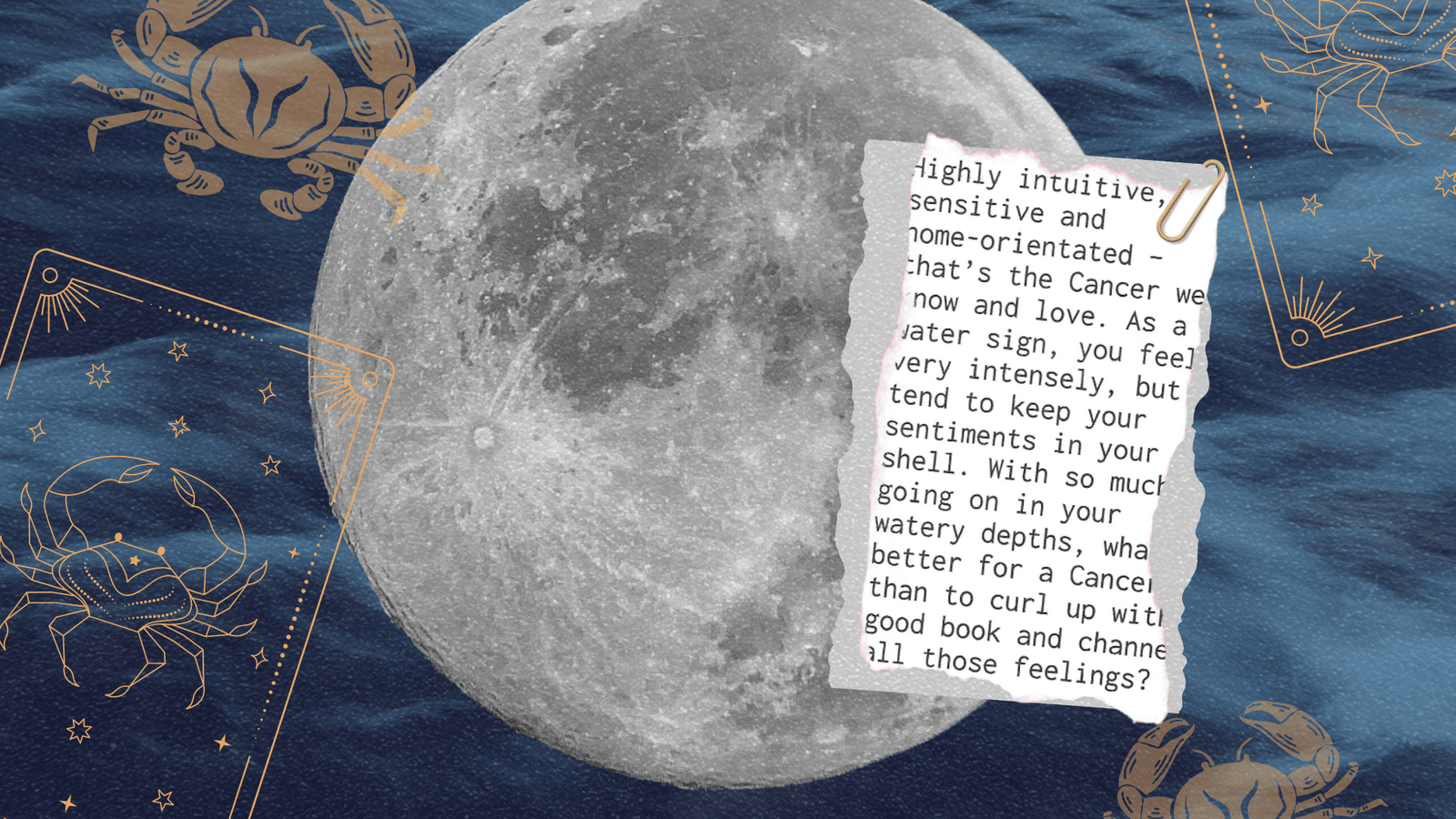 Books To Read When You’re A Cancer & Need Something Just As Compassionate & Homely As You Are