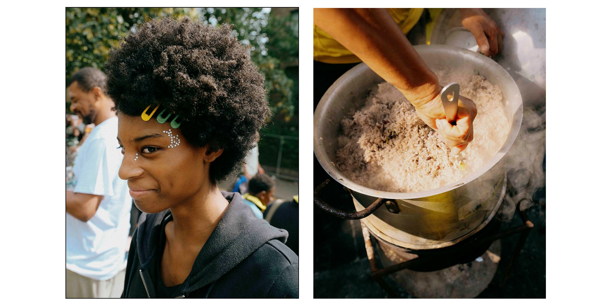 photograph showing people celebrating at notting hill carnival's 60th birthday