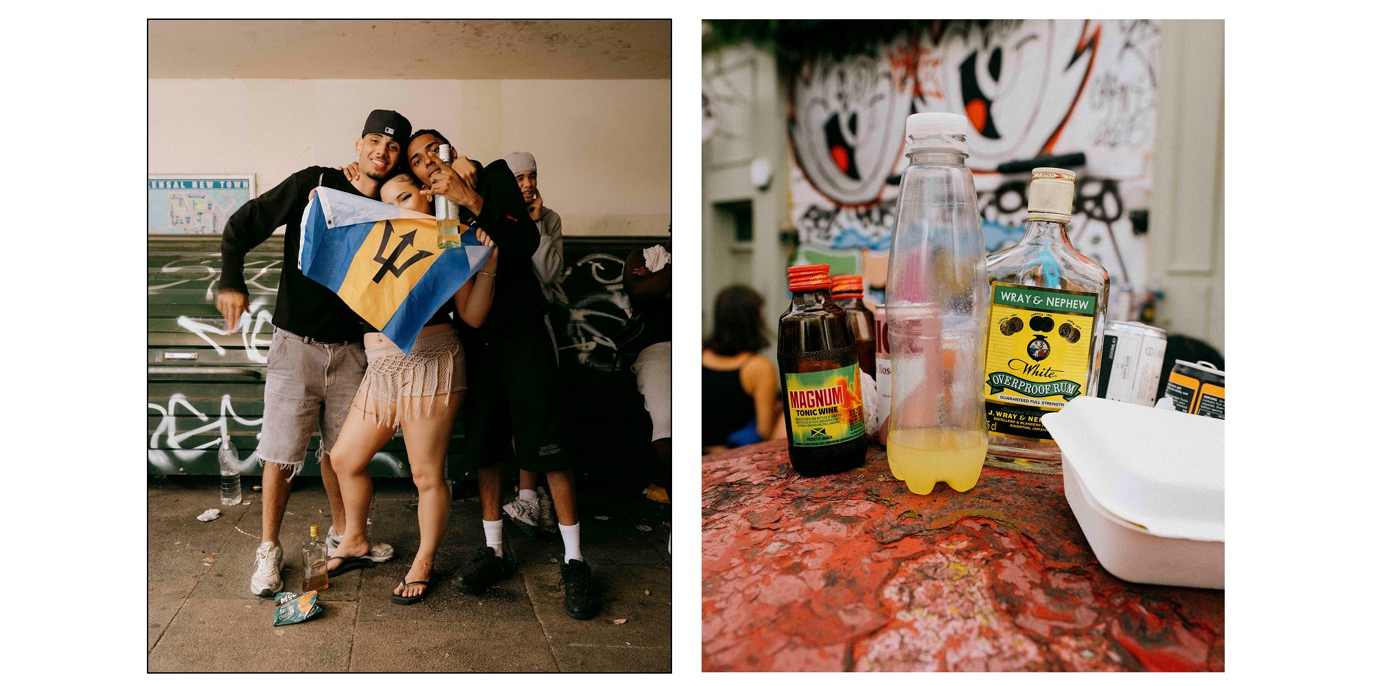photograph showing people celebrating at notting hill carnival's 60th birthday