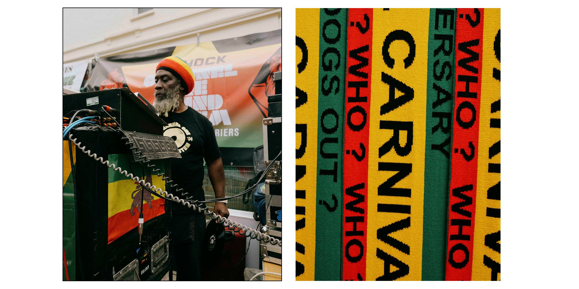 photograph showing people celebrating at notting hill carnival's 60th birthday