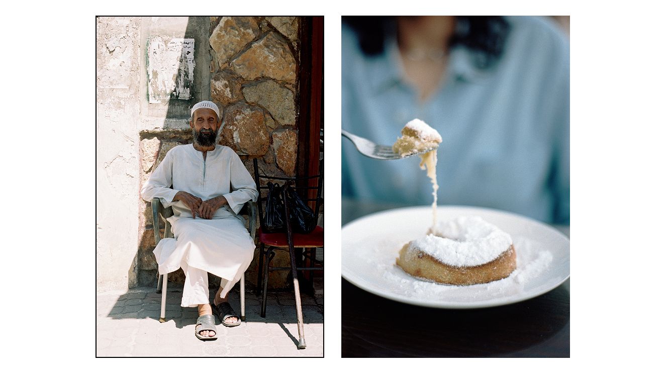 Composite of images of Syrian life by Yamine Daaboul