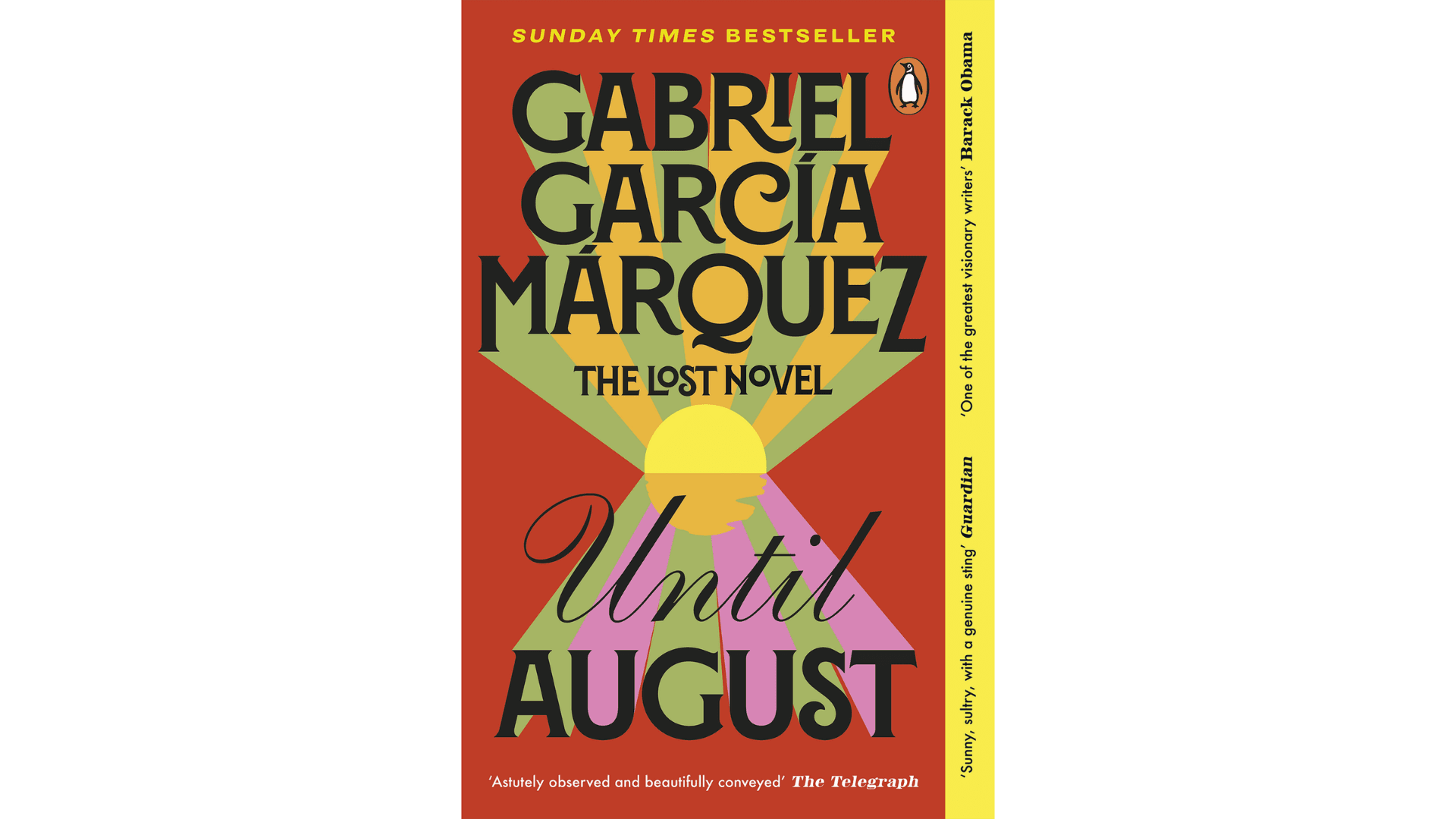 front cover of Until August by Gabriel Garcia Marquez