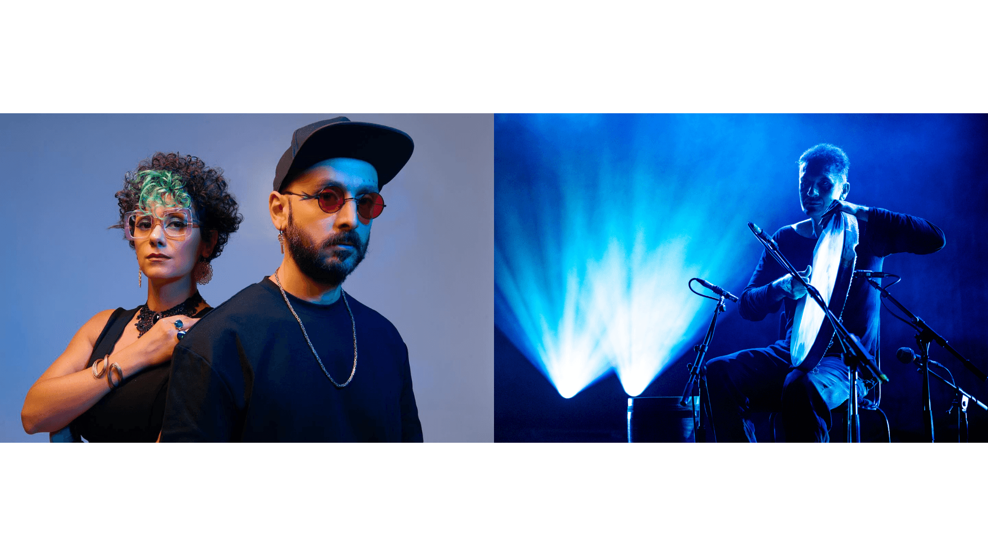 Rust band image and Mohammad Reza Mortazavi perform at Womad