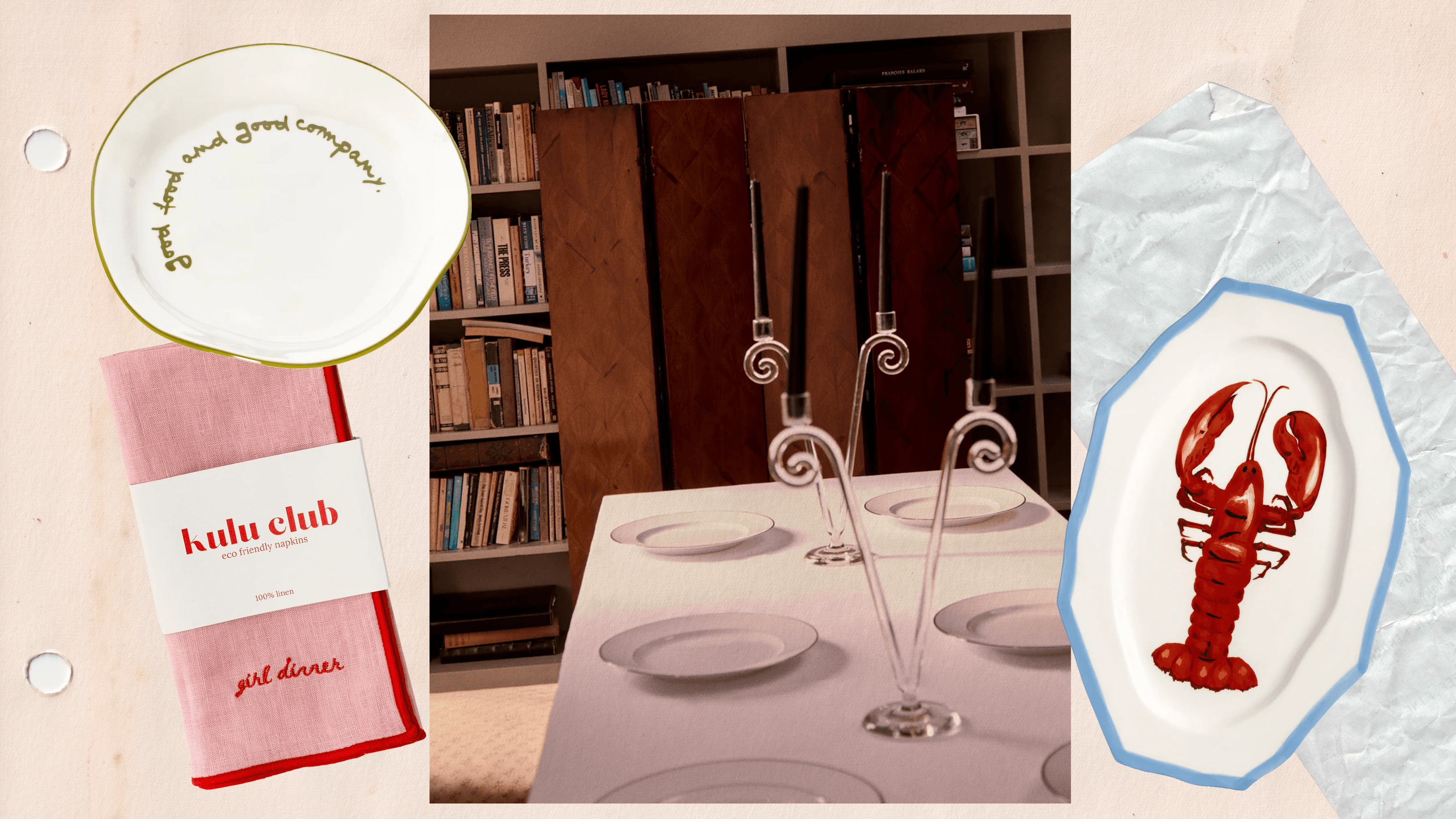 The Wish List: Everything You Need&nbsp;For&nbsp;Your&nbsp;Palentine’s&nbsp;Dinner Party Tablescape