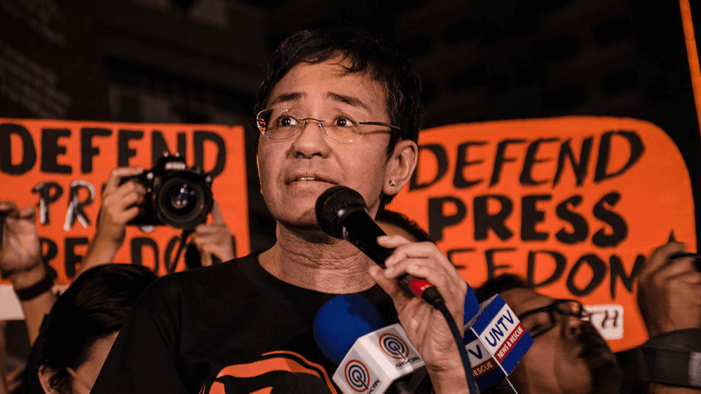 Activist Maria Ressa On How We Can Stand Up To Dictators In The Disinformation Age