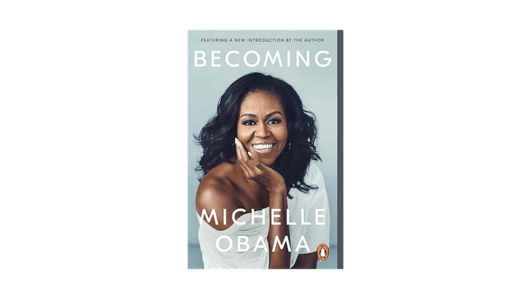 Front cover of Michelle Obama's Becoming book
