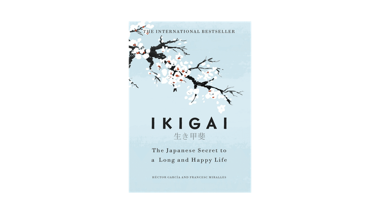 Front cover of Héctor García & Francesc Miralles's Ikigai book