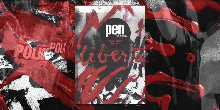 How PEN Has Defended Writers For Over A Century Front cover of PEN International's illustrated history