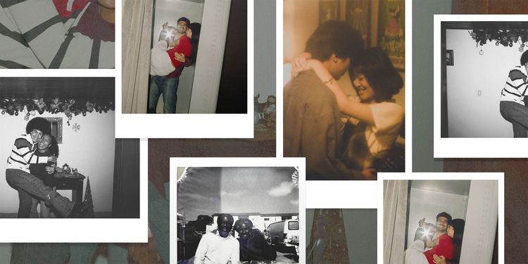 Picture showing a collage of family photos