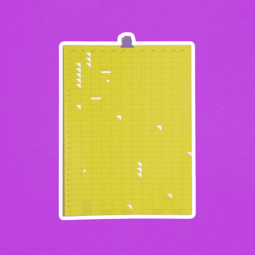 The XL Calendar To Mark All Their Plans