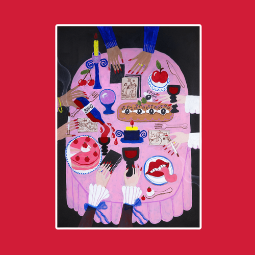 The Artwork That Likely Reflects Their Birthday Celebrations