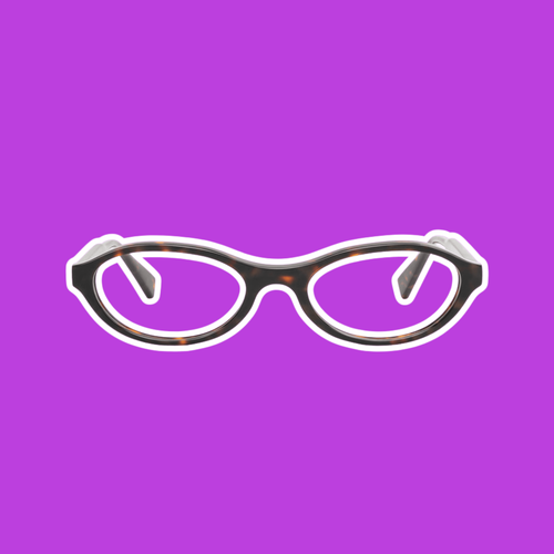 The Glasses To Signal Their Intellectual Nature