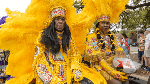 Sequins, Feathers and Friendly Rivalry: Discover The Wearable Art of New Orleans’ Indian Super Sunday