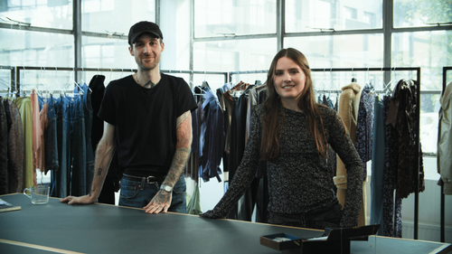 Behind The Scenes At KNWLS’s London Fashion Week Return