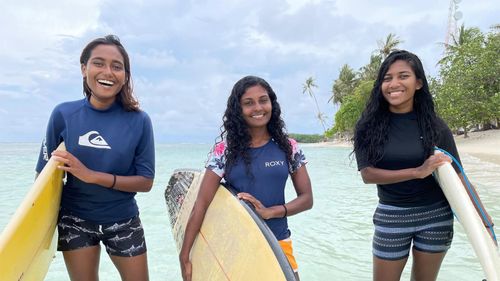 Meet The Female Surfers Breaking Waves – And Cultural Taboos – In The Maldives 