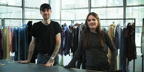 Behind the scenes at KNWLS’s London Fashion Week Return