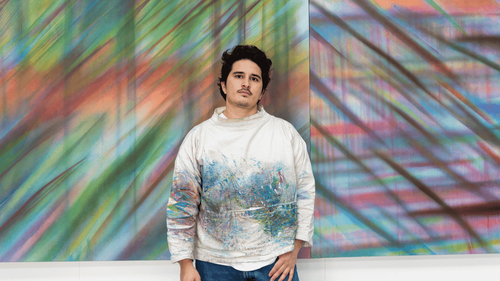 Ahead Of Frieze London, Artist Daniel Arteaga Talks Painting After Dark, Perfectly Scrambled Ideas & Finding Creative Flow