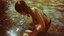 photo of woman in water